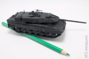 1/72 Leopard 2 A7V - Budowa 1/72 Leopard 2 A7V - Budowa