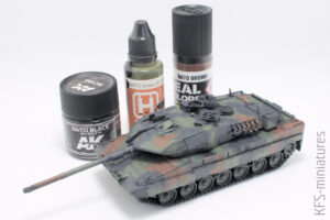 1/72 Leopard 2 A7V - Budowa 1/72 Leopard 2 A7V - Budowa