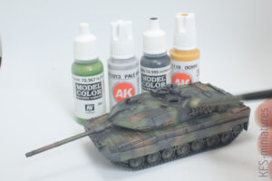 1/72 Leopard 2 A7V - Budowa 1/72 Leopard 2 A7V - Budowa