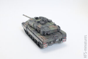 1/72 Leopard 2 A7V - Budowa 1/72 Leopard 2 A7V - Budowa