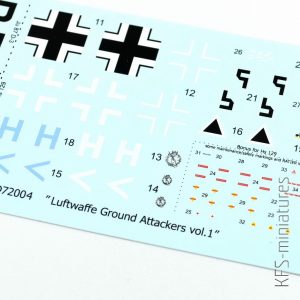 Luftwaffe Ground Attackers vol.1 – EXITO DECALS