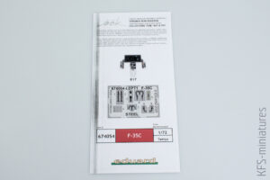 1/72 F-35C Lightening II - Dodatki i waloryzacje