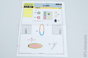 1/72 F-35C Lightening II - Dodatki i waloryzacje