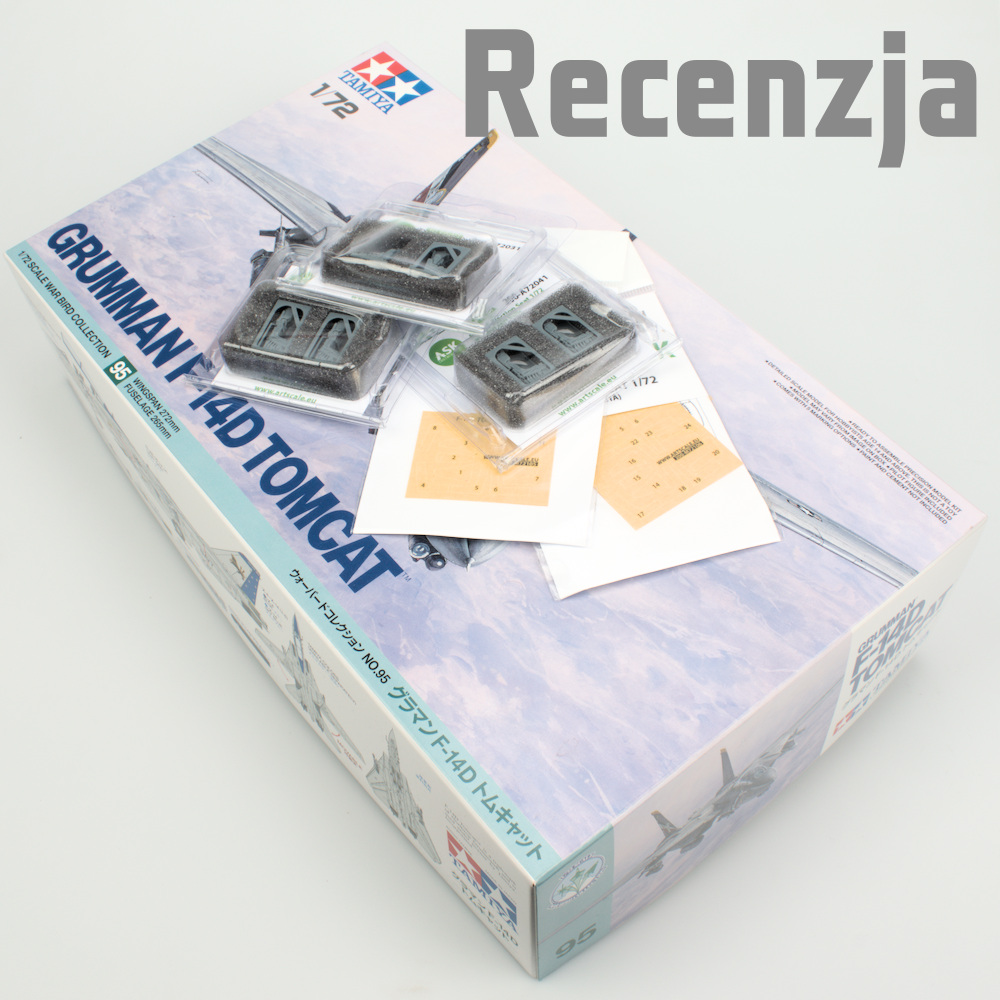 1/72 Grumman F14D Tomcat – Dodatki i Waloryzacje