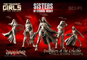 28mm Sisters of Eternal Mercy - Raging Heroes