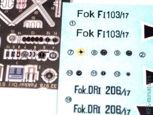 1/32 Fokker Dr. I  - Dodatki