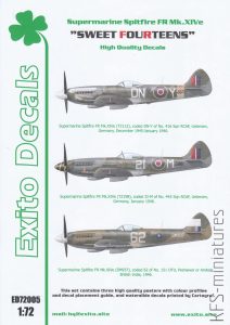 Sweet Fourteens - Spitfire FR Mk.XIVe - EXITO Decals