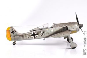 1/48 Focke-Wulf Fw 190 A-2 - Eduard - Budowa