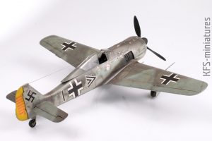 1/48 Focke-Wulf Fw 190 A-2 - Eduard - Budowa