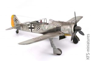 1/48 Focke-Wulf Fw 190 A-2 - Eduard - Budowa