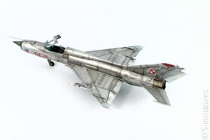 1/72 MiG-21PF - Budowa
