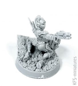 28mm Greater Good Network Hacker - Grim Skull