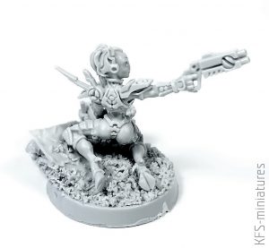 28mm Greater Good Network Hacker - Grim Skull