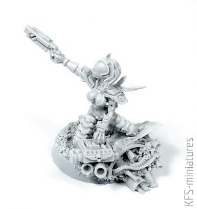 28mm Greater Good Network Hacker - Grim Skull