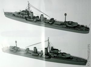 1/700 ORP Garland 1944 G-class destroyer - IBG Models