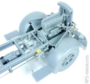 1/35 3Ro Italian Truck – Troop Carrier – IBG Models - Budowa