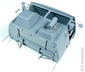 1/35 3Ro Italian Truck – Troop Carrier – IBG Models - Budowa