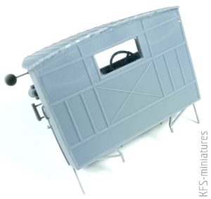 1/35 3Ro Italian Truck – Troop Carrier – IBG Models - Budowa