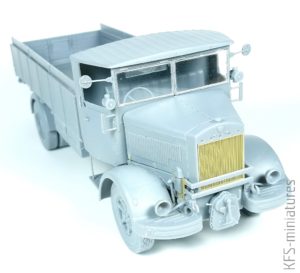 1/35 3Ro Italian Truck – Troop Carrier – IBG Models - Budowa