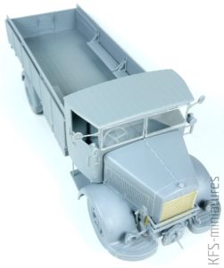 1/35 3Ro Italian Truck – Troop Carrier – IBG Models - Budowa