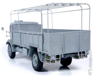 1/35 Model W.O.T. 6 – WWII British Truck – ICM - Budowa