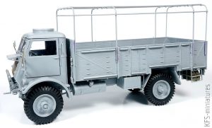1/35 Model W.O.T. 6 – WWII British Truck – ICM - Budowa