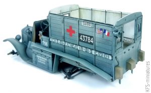 1/35 Model T 1917 Ambulance (early) – Budowa