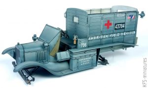 1/35 Model T 1917 Ambulance (early) – Budowa