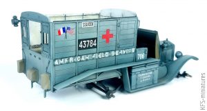 1/35 Model T 1917 Ambulance (early) – Budowa