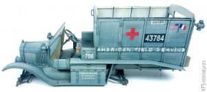 1/35 Model T 1917 Ambulance (early) – Budowa