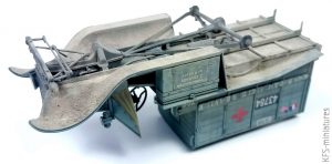 1/35 Model T 1917 Ambulance (early) – Budowa