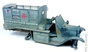 1/35 Model T 1917 Ambulance (early) – Budowa