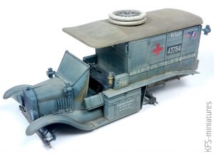 1/35 Model T 1917 Ambulance (early) – Budowa