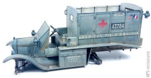 1/35 Model T 1917 Ambulance (early) – Budowa