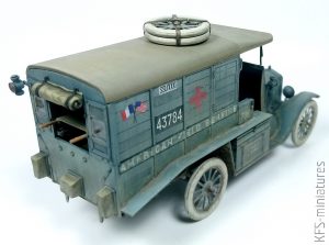 1/35 Model T 1917 Ambulance (early) – Budowa