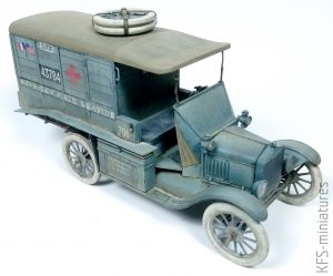 1/35 Model T 1917 Ambulance (early) – Budowa