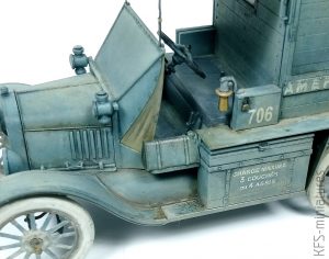 1/35 Model T 1917 Ambulance (early) – Budowa