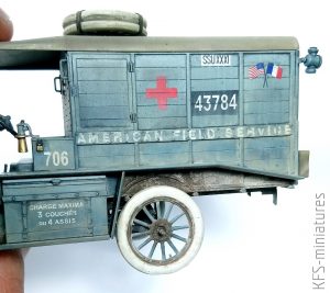 1/35 Model T 1917 Ambulance (early) – Budowa