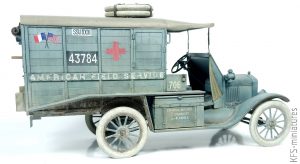 1/35 Model T 1917 Ambulance (early) – Budowa