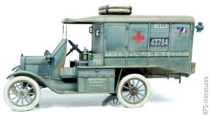 1/35 Model T 1917 Ambulance (early) – Budowa