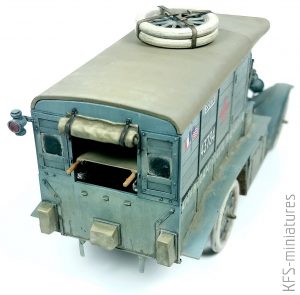 1/35 Model T 1917 Ambulance (early) – Budowa