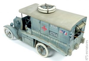 1/35 Model T 1917 Ambulance (early) – Budowa