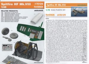 1/72 Spitfire HF VIII - Profipack Edition – Eduard