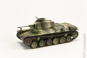 1/72 Type 1 Chi-he Japanese medium tank - malowanie z Hataka Orange cz. 2