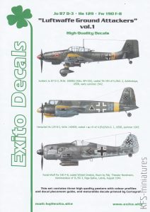 Luftwaffe Ground Attackers vol.1 – EXITO DECALS