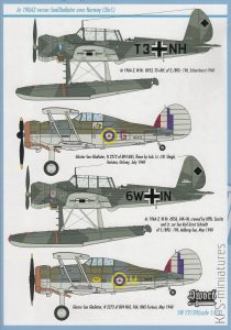 1/72 Arado Ar 196 A-2 vs Sea Gladiator over Norway (2in1) – Sword