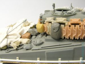 1/35 M4A2 Sherman PTO - Budowa