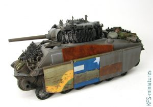 1/35 M4A2 Sherman PTO - Budowa