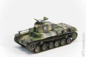 1/72 Type 1 Chi-he Japanese medium tank - malowanie z Hataka Orange cz. 2