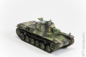 1/72 Type 1 Chi-he Japanese medium tank - malowanie z Hataka Orange cz. 2